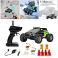 thumbnail image 1 of 1:32 RC coche, coche recargable a telemando, vehículo eléctrico 2WD de con controlador de Radio de 2,4 GHz, coche de juguete para - 2 baterías 2 pilas, 1 of 8