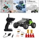 thumbnail image 1 of 1:32 RC coche, coche recargable a telemando, vehículo eléctrico 2WD de con controlador de Radio de 2,4 GHz, coche de juguete para - 2 baterías 2 pilas, 1 of 8