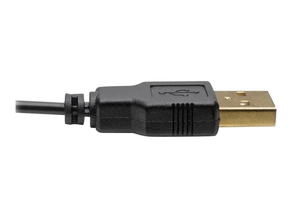 VGA + Audio to HDMI Adapter Cable with USB Power, 1920 x 1080 (1080p) @ 60 Hz (M/M), 6 ft.