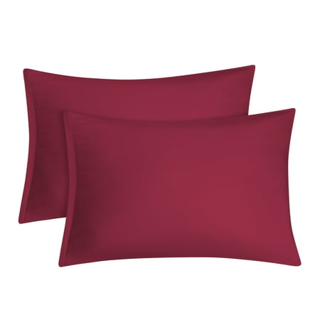 2 Pack Travel Size Pillowcases Soft 1800 Microfiber Pillow Case