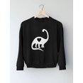 thumbnail image 4 of Tstars Boys Unisex Valentine's Day Shirts for Kids Love Valentine's Day Dinosaur Love Heart Gift Cute Gift Idea for Boy Toddler Kids Sweatshirt, 4 of 5
