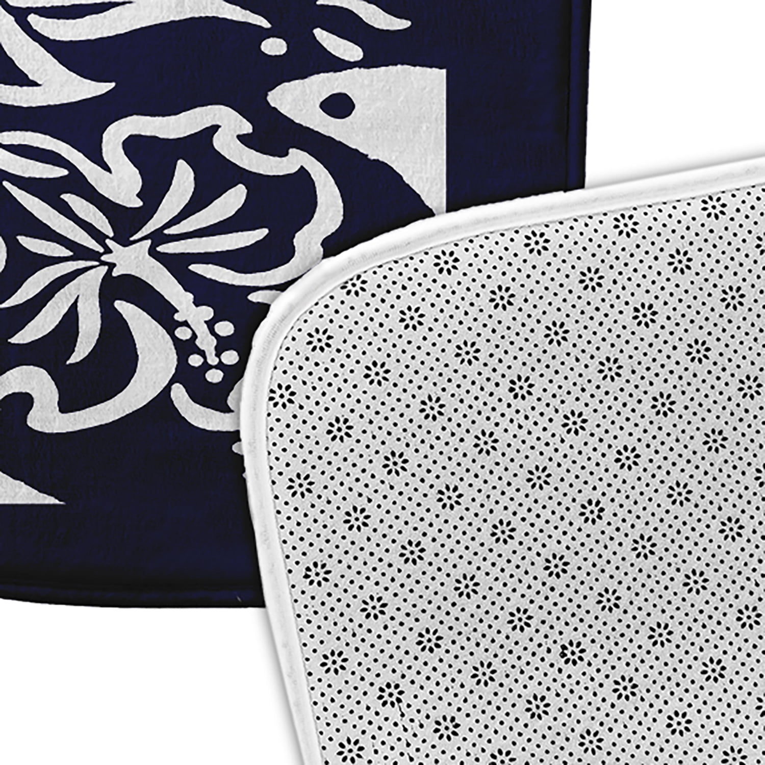 Simply Daisy Cuban Tile Pet Feeding Mat for Dogs and Cats