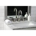 thumbnail image 2 of Kingston Brass FSC8929CKL Kaiser Widespread Bathroom Faucet with Brass Pop-Up, Polished Nickel, 2 of 8