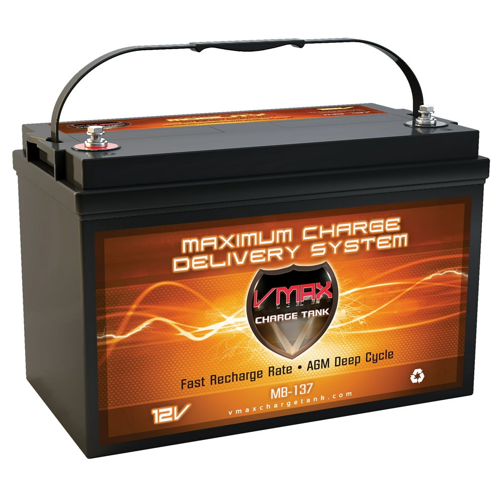 VMAX MB137120 AGM Group 31 Deep Cycle Battery Replaces Interstate 31P