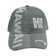 thumbnail image 2 of ISLAND CREW HAWAII CAP: Hi Hawaii W/ Island Logo, Gray, 2 of 4