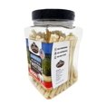 thumbnail image 2 of Tasman's Natural Pet Small 5" Bison Collagen-Based Twisters, 75 Count Jar. Traditional Rawhide Alternative, 2 of 4
