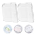 thumbnail image 4 of 20 piezas Fundas protectoras universales para cabezales de cepillos de dientes, tapas transparentes para cepillos de dientes, estuches para cepillos de dientes manuales y eléctricos, 4 of 8