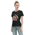 thumbnail image 4 of Women's Basic Short Sleeve T-Shirt Detective Conan Moriland, 4 of 6