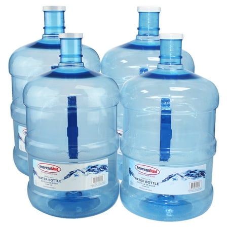 American Maid 3 Gallon Water Bottle, Pack 4 (Water Not Included)