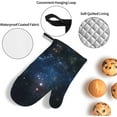 thumbnail image 5 of Galaxy Space. Print Oven Mitts and Pot Holders Sets 4 Piece Set Kitchen Women Men Cooking Baking Microwave Heat Resistant, 5 of 6