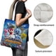 thumbnail image 3 of Miniforce Bolso de tela con estampado de lienzo para mujer, bolsa de compras reutilizable y estética, con cremallera interior, regalo para mujer, 35 × 40 cm., 3 of 6