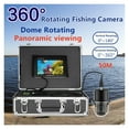 thumbnail image 2 of 7 Inch Underwater Fishing Video Camera Fish Finder Waterproof 20 LEDs 360 Degree Rotating Dome Rotating Viewing Camera ,Fishing Observation Device, 2 of 8