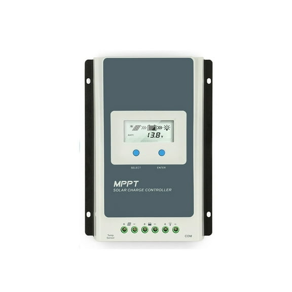 MPPT Solar Charger Controller 40A 30A 20A 10A LCD 12V24V Auto High Efficiency Regulador For Lead Acid Lithium Batteries ,Multiple Protection Functions