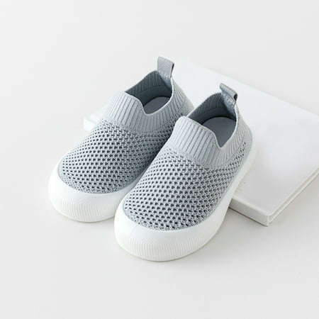 

Toddler Sandals Girls Boys Kids Leisure Shoes Mesh Soft Bottom Breathable Slip On Sport Shoes Socks Shoes Girls Sandals Boys Sandals(Color:Grey Size:2-2.5 Years)