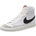 thumbnail image 2 of Nike Men's Blazer Mid '77 Vintage Sneakers In White and Black, Brand Size 7.5, 2 of 5
