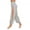 Grey, variant on Soft Lightweight Leggings for Women Color High Split Leisure Stretch Running Solid Tummy Control Yoga Pants