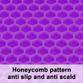 thumbnail image 3 of Reposacucharas con almohadillas calientes, salvamanteles multiusos para platos calientes, silicona de grado alimenticio resistente al calor, juego de 4, 3 of 5