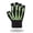 C, variant on Men's Skull Skeleton Pattern Half Finger Gloves - 2 Pack Stylish Fingerless Gloves for Couples