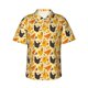 thumbnail image 1 of Balery Funny Chicken Camisas hawaianas de manga corta para hombre, camisas playeras de corte holgado, camisas de vacaciones con botones,Medium, 1 of 7