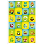 Disney Pixar - Aliens Group Wall Poster, 22.375" x 34", Framed