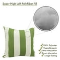thumbnail image 4 of Majestic Home Goods Pillow 24x24 Vertical Stripe Sage, 4 of 4