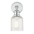 thumbnail image 4 of Trade Winds Harold 1-Light Wall Sconce in Chrome, 4 of 6