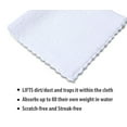 thumbnail image 5 of Eurow Microfiber Wipe and Clean Cloths 12" x 12" with Dispenser Box 50 Pack, White, 5 of 6