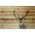 thumbnail image 2 of "Inquisitive Deer" Painting Print on Natural Pine Wood, 2 of 7