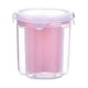 thumbnail image 1 of Billuyoard Caja de almacenamiento de para cocina, contenedor de cereales, alimentos, frijoles, gabinete, organizador de sellos Organizadores de utensilios de cocina rosado 13.5*14.5*11.5 cm, 1 of 6