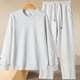 thumbnail image 2 of Kalauyu Men's 2 Piece Sweat Suits Set Long Sleeve Sweatshirt Jogging Sweatpants Tracksuits Outfits, 2 of 7