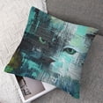 thumbnail image 7 of nygtbtfer Throw Pillow Covers Polyester Pillow Case,Fashionable Decorative Square Pillowcases Covers for Couch Sofa Bed,Living Room Sofa,,(2 pcs),Abstract Grey and Blue White, 7 of 7