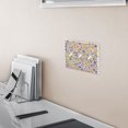 thumbnail image 6 of Dailycode Light Switch Plate Covers 2 Gang Wall Plate Plastics Outlet Covers for Kitchen Home Office Decor Lilac Yellow Pastel Flower, 6 of 8