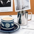 thumbnail image 4 of Milk Frothing Pitcher Stainless Steel Creamer Frothing Pitcher Coffee Steaming Pitcher Milk Frothing Cup Milk, 4 of 8