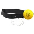 thumbnail image 5 of GARENDE 2xBoxing Ball Punching Ball Improve Hand Eye Coordination React Balls Ball with Headband for Exercise Women Men , Yellow Ball 20g, 4 Pcs, 5 of 9