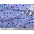 thumbnail image 3 of Soimoi Moss Georgette Fabric Brush Stroke Abstract Print Fabric by Yard 42 Inch Wide, 3 of 3