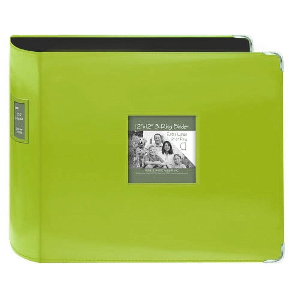 Pioneer Photo Albums ST-400 Memo Pocket 3-Ring Binder Album (Hunter Green)