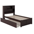 thumbnail image 7 of Newport Twin Extra Long Bed with Footboard and Twin Extra Long Trundle in Espresso, 7 of 7