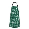 thumbnail image 2 of Bingfone Christmas Trees Apron Gifts For Men, Women Professional Grade Chef Apron for Kitchen,BBQ & Grill, 2 of 8
