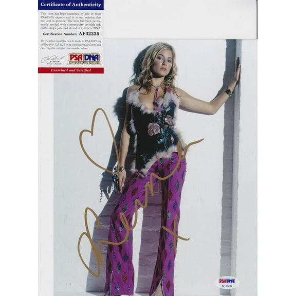 Sienna Miller Actress Signed Autograph 8x10 Photo PSA/DNA COA #2