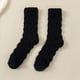 thumbnail image 1 of Women's Thick Warm Wool Mid-Tube Socks for Winter - Soft Cotton Casual Floor Sleep Socks, 1 of 3