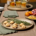 thumbnail image 6 of Lexa Bamboo Serving Tray Set, 12 Inch x 2, Black Bamboo, 6 of 9