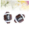 thumbnail image 4 of unbranded Pendientes De Fútbol En Aleación Con Multicolor Para Uso, 4 of 8
