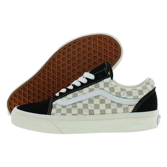 Vans Old Skool Unisex Shoes Size 4.5, Color: Black Checkerboard