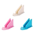 thumbnail image 1 of CTIRCHIU 3Pcs Durable ABS Plastic Sliding Door Locks for Locking in Assorted Colors, 1 of 3