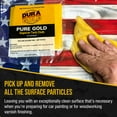 thumbnail image 6 of Dura-Gold - Pure Gold Superior Tack Cloths - Tack Rags (Box of 36) - Woodworking and Painters Professional Grade - Removes Dust, Sanding Particles, Cleans Surfaces - Wax and Silicone Free, Anti-Static, 6 of 6