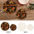 thumbnail image 4 of Lions Trivet Mats Pot Holders Cotton Woven Non-Slip Heat Resistant for Hot Pots Pans Pats for Cooking Baking Set of 2, 4 of 7