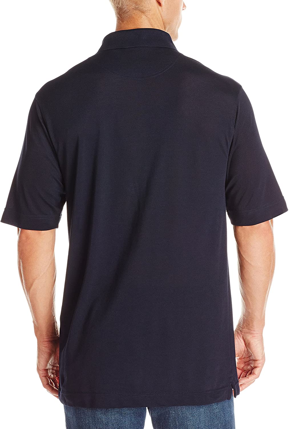 Cutter &amp; Buck Men's Big and Tall CB DryTec Championship Polo, Navy Blue - 4XB - image 2 of 2