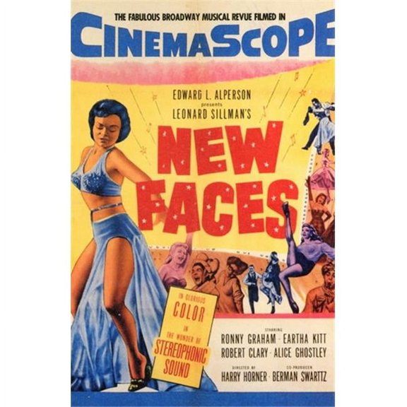 Posterazzi MOV255797 New Faces Movie Poster - 11 x 17 in.