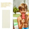 thumbnail image 2 of LIFKOME 100 Pcs Bâtons de Popsicle en Vrac pour Amateurs de Bricolage Forme Ronde Fête à la Plage, 2 of 8