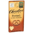 thumbnail image 2 of Chocolove Xoxox - Premium Chocolate Bar - Milk Chocolate - Pretzel - 2.9 oz Bars - Case of 12, 2 of 6
